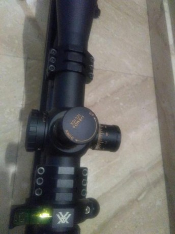 Vendo sightron 10-50x56 con retícula target dot y correcciones de 1/8”. Impecable, solo un año.
Precio:800€ 01