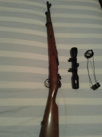 Vendo rifle Mauser sueco solo rifle en visor no está en venta 400€ el rifle esta en huesca 01