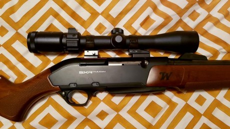 Hola, por cambio en los gustos sobre rifles y por hacer sitio en el armero, vendo mi Winchester sxr vulcan 01