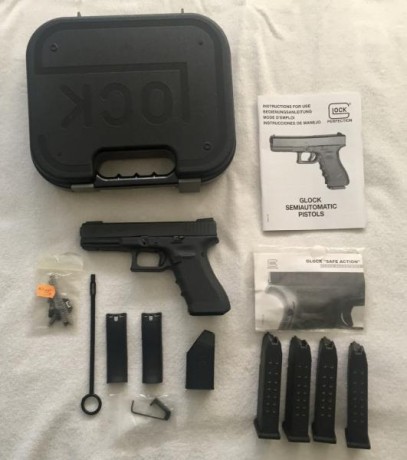  Vendo pistola GLOCK 17 4ª generación con poco uso y con extras, por 350 euros.

La pistola tiene cambiado 20