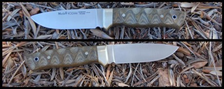 Hola. Pues pongo a la venta el kodiak 10GM. Es la versión en acero Sandvick con virolas metálicas, micarta 01