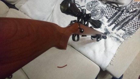 Vendo CZ 455 lux, apenas tiene 500 tiros, la vendo pues tengo 3 carabinas del 22lr y asi financio otros 11