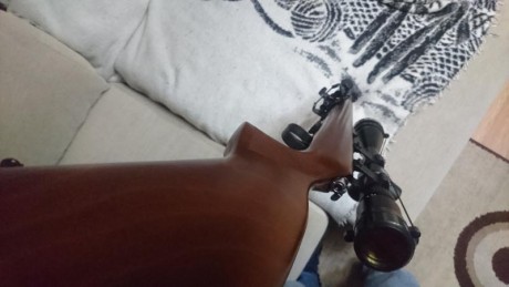Vendo CZ 455 lux, apenas tiene 500 tiros, la vendo pues tengo 3 carabinas del 22lr y asi financio otros 21