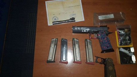 Un compañero de Club, vende su STI EDGE de IPSC. La compró de segunda mano pensando q podría usarla en 00