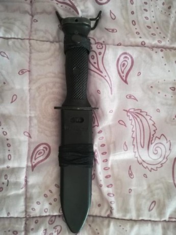 Vendo cuchillo tactico de los navy seals sobradamente conocido Ontario MK3. Esta usado pero en perfecto 02