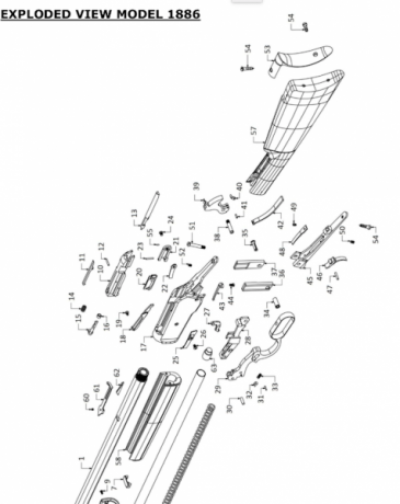 Hola

Recientemente adquiri un Pietta -Winchester 1886- cal 45/70  El rifle funciona perfectamente (algo 20