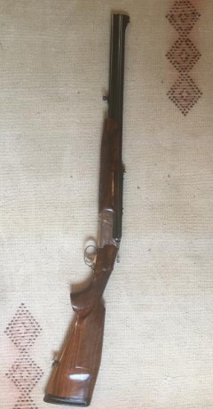 Vendo rifle Express Bettinsoli calibre 9,3x74R
Pocos disparos, estado excelente
Incluye maletín de piel 02