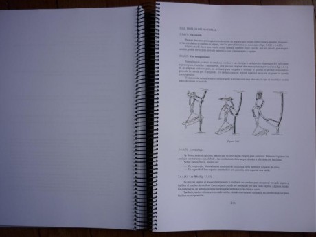 Vendo manual de escalada del Ejercito de Tierra, 200 paginas encuadernadas en tamaño DIN A4. Envio incluido 01