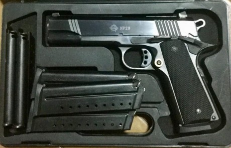 Un amigo y compañero del Club me ha encargado ponga a la venta esta NORINCO modelo NP29 calibre 9 PB con 00