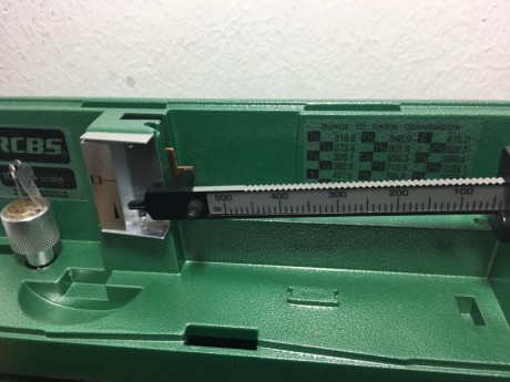 Buenas, vendo bascula RCBS  10/10 analogica con unos dias de uso
Esta completamente nueva  
 Creo que 00