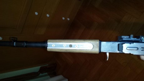 Se vende culata tipo " Dragunov " y pasamanos con carril UIT para bípode para Zastava M76. Se 00
