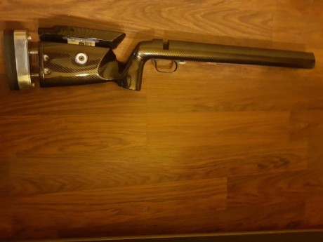 Preciosa culata anchutz con terminacion carbono unica
Para macht 54 / super macht 1813 y 1913. 
Con 2 22
