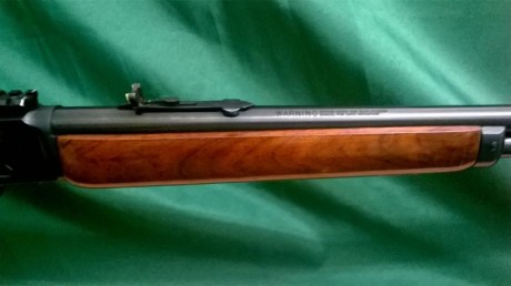 Se vende Marlin modelo 1894 en calibre 44rm, está perfecto de maderas y metales, carga 9+1,  lleva  punto 20