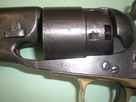 vendo colt modelo Army 1860, cal. 44, inscrito en el libro de coleccionista, con todos sus números iguales, 22