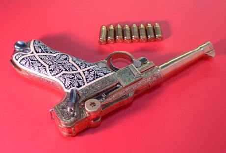 La P-08 de Hermann Göering. Una Krieghoff en 9 mm. Parabellum. 00