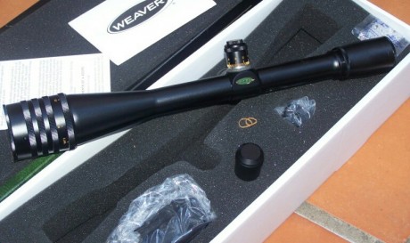 Hola,  pues eso se vende visor Weaver t24.   Para más información x privado.  Saludos

Color negro. 00