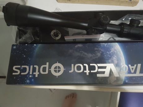 Hola, pongo a la venta visor Vector 10-40x50 para disparos largos . Esta nuevo, nunca se ha usado.
Podéis 02