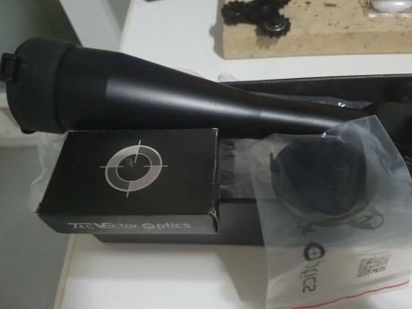 Hola, pongo a la venta visor Vector 10-40x50 para disparos largos . Esta nuevo, nunca se ha usado.
Podéis 10