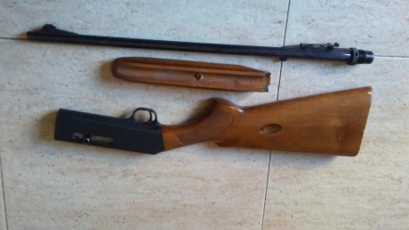 Vendo carabina Franchi semi automatica desmontable
Rebajita 120 euros 02