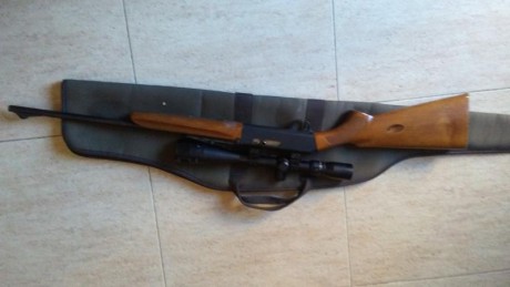 Vendo carabina Franchi semi automatica desmontable
Rebajita 120 euros 01
