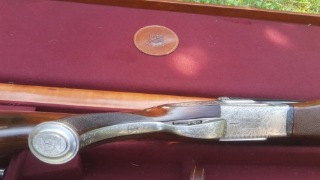 Unico y exclusivo rifle Express EGO modelo exclusive, calibre 470N. E. con cañon adicional en calibre 00