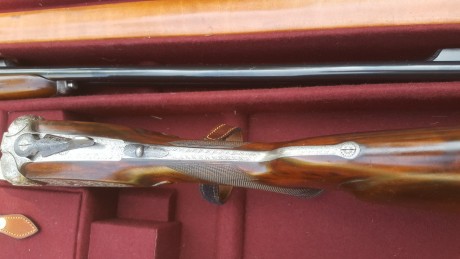 Unico y exclusivo rifle Express EGO modelo exclusive, calibre 470N. E. con cañon adicional en calibre 30