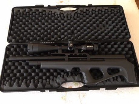 Vendo FXwidcat 5.5 sintetica con 6 meses va perfecta. Mas Visor Nikko Stirling Targetmaster 10-50x60 half 00