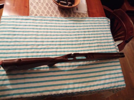 Hola compañeros. 
 
Cambio una culata de zurdo por otra de diestro, de un rifle Remington 700 cal 308, 00