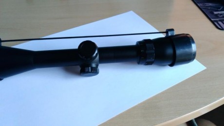 Visor BUSHNELL BANNER  3X9-40  Reticula MULTI-X.

Vendo con anillas y bases como se ve en las fotos.

 00