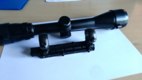 Visor BUSHNELL BANNER  3X9-40  Reticula MULTI-X.

Vendo con anillas y bases como se ve en las fotos.

 12