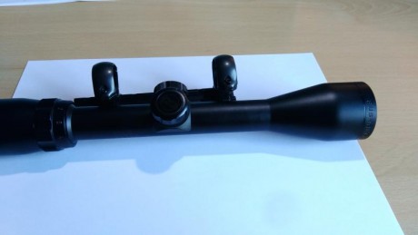 Visor BUSHNELL BANNER  3X9-40  Reticula MULTI-X.

Vendo con anillas y bases como se ve en las fotos.

 10