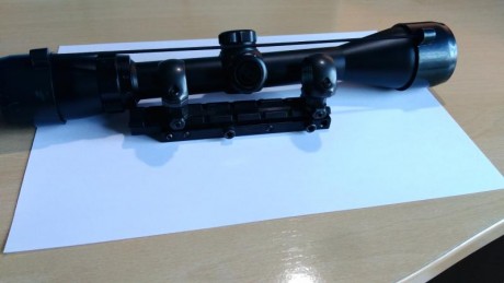 Visor BUSHNELL BANNER  3X9-40  Reticula MULTI-X.

Vendo con anillas y bases como se ve en las fotos.

 20