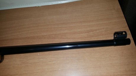  VENDIDA  Carabina de gran calidad, calibre 22, toda de acero mecanizado, no micro fusión, muy buena precisión, 11