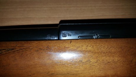  VENDIDA  Carabina de gran calidad, calibre 22, toda de acero mecanizado, no micro fusión, muy buena precisión, 31