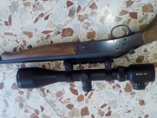 Hola. Vendo monotiro H&R 243 con monturas y visor 2,5-10X50 con reticula iluminada(punto).
Perfecto 01