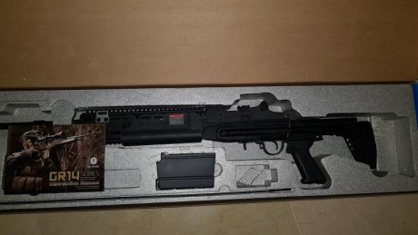 Vendo mi M14 EBR Long, una máquina de conseguir eliminaciones. Es el modelo de G&G, una preciosidad 01