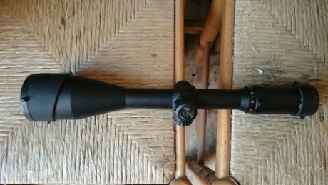 Hola, vendo un visor Leapers Acusshot 4-16X56, retícula mildot, no iluminada, montado en un Marlin 22, 02