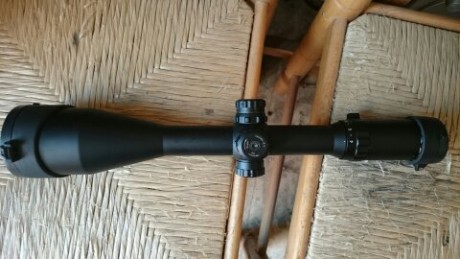 Hola, vendo un visor Leapers Acusshot 4-16X56, retícula mildot, no iluminada, montado en un Marlin 22, 00