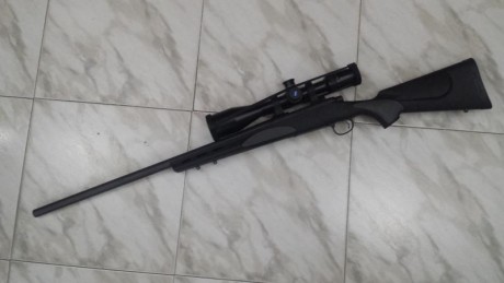 Vendo
Rifle Remington 700 Sps Varmint,visor no incluido , esta como nuevo.
Elegante y preciso rifle con 01