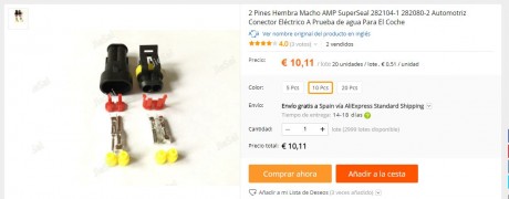 Hola compañeros:

Ayer fui a comprar a la capital comarcal, y además de ir al Mercadona a comprar lo típico 30