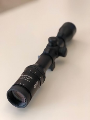 Vendo visor Meopta Artemis 2000 1.5-6x42  con sus monturas  warne todo en estado impecable, el lote completo 01