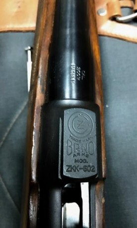 Rifle Breno modelo ZKK-602, calibre 300 W magnum, en perfecto estado.
Buena madera y mejor acero. 
600 00