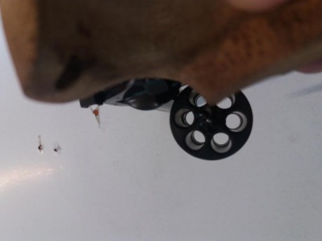 Vendo revolver k14-4 cal 38  en perfecto estado interior  exterior. 
Poco se puede decir de este arma 00