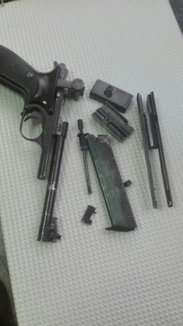 Vendo pistola Margolin Vostok por un precio de 120€ puesta en su intervención de armas. La pistola está 10