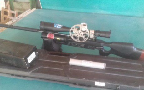 Hola vendo carabina Fx 400 calibre 5.5 con maletin.
Visor Falcon T50 10-50x60 con anillas BKL Technologies
Moderador 02