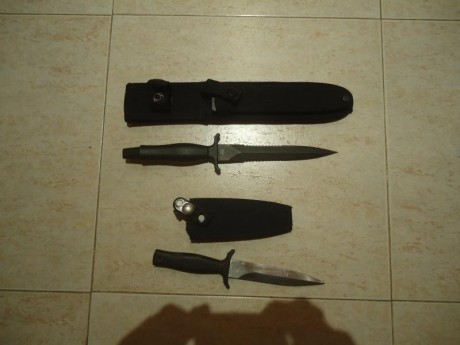 Buenos dias se pone a la venta este modelo del cuchillo Mark II esta nuevo y sin usar . Tiene mas de 30 51
