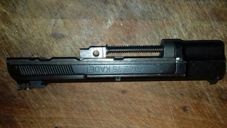 Vendo kit original CZ Kadet con un cargador. 225 + portes.Miras LPA.Actualmente lo uso esporadicamente 00