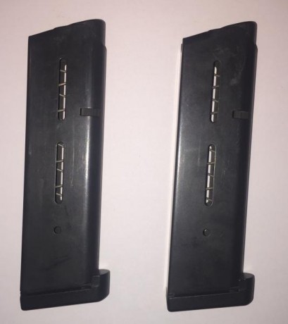 Se venden estos magníficos cargadores del fabricante americano WILSON COMBAT, en color negro, del calibre 01