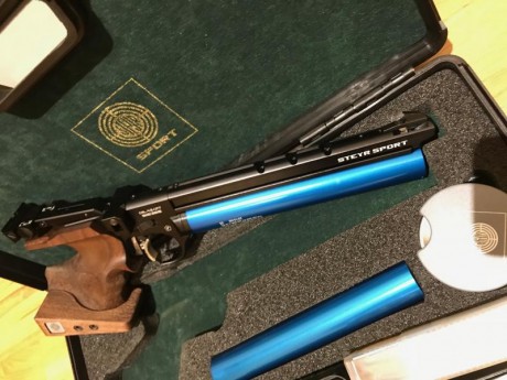 Saludos a todos.
Pongo en venta una joya para competición de aire comprimido.
Se puede usar en dos modalidades, 00