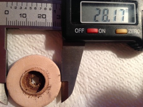 Hola
He comprado un repuesto de la junta de cuero de la cometa V, pero veo que tiene bastante más diámetro 00